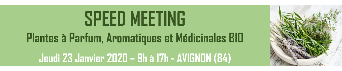 Rencontre avec les acteurs de la filière des Plantes à Parfum, Aromatiques et Médicinales bio