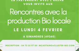 Rencontres avec la production Bio locale